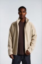 PCOC HIGH NECK KNITWEAR CARDIGAN