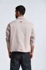 PCOC THE METALLIC CLIP DENIM BLAZER - Image 4