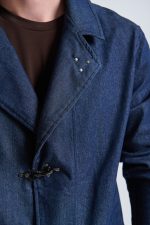 PCOC THE METALLIC CLIP DENIM BLAZER - Image 8