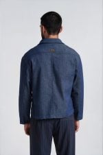 PCOC THE METALLIC CLIP DENIM BLAZER - Image 9
