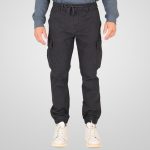 REBASE CARGO RIBBED LEGBAND TROUSERS - Image 2