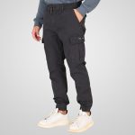 REBASE CARGO RIBBED LEGBAND TROUSERS - Image 5