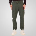 REBASE CARGO RIBBED LEGBAND TROUSERS - Image 9