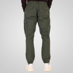 REBASE CARGO RIBBED LEGBAND TROUSERS - Image 12