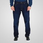 REBASE BASIC REGURAL FIT DARK FADED JEANS