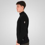 HIGH NECK KNITWEAR WITH 1/4 ZIP - Image 5