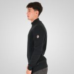 HIGH NECK KNITWEAR WITH 1/4 ZIP - Image 11