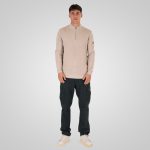 HIGH NECK KNITWEAR WITH 1/4 ZIP - Image 16