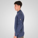 HIGH NECK KNITWEAR WITH 1/4 ZIP - Image 21