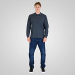 PIQUE POLO EMBROIDERY LOGO TSHIRT - Image 4