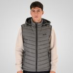 REBASE PUFFER GILET HOODIE - Image 2