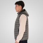 REBASE PUFFER GILET HOODIE - Image 4