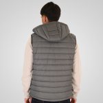 REBASE PUFFER GILET HOODIE - Image 5