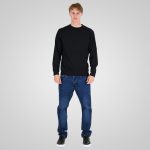 REBASE WAFFLE CREW NECK LOGO TEE - Image 4
